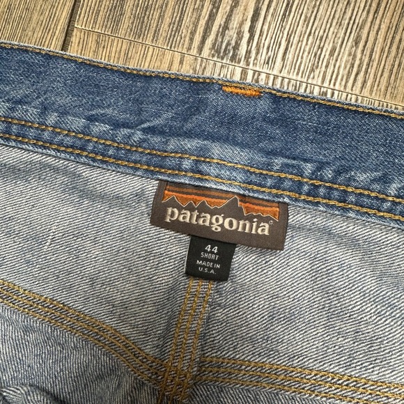 Patagonia Steel Forge Denim Pants Jeans Double Knee Mens Size 44x30 - Picture 7 of 11